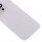 Задняя крышка для Apple iPhone 15 Pro (белый) (в сборе) (с разбора) (ORIG100) (возможен дефект ЛКП) фото №4