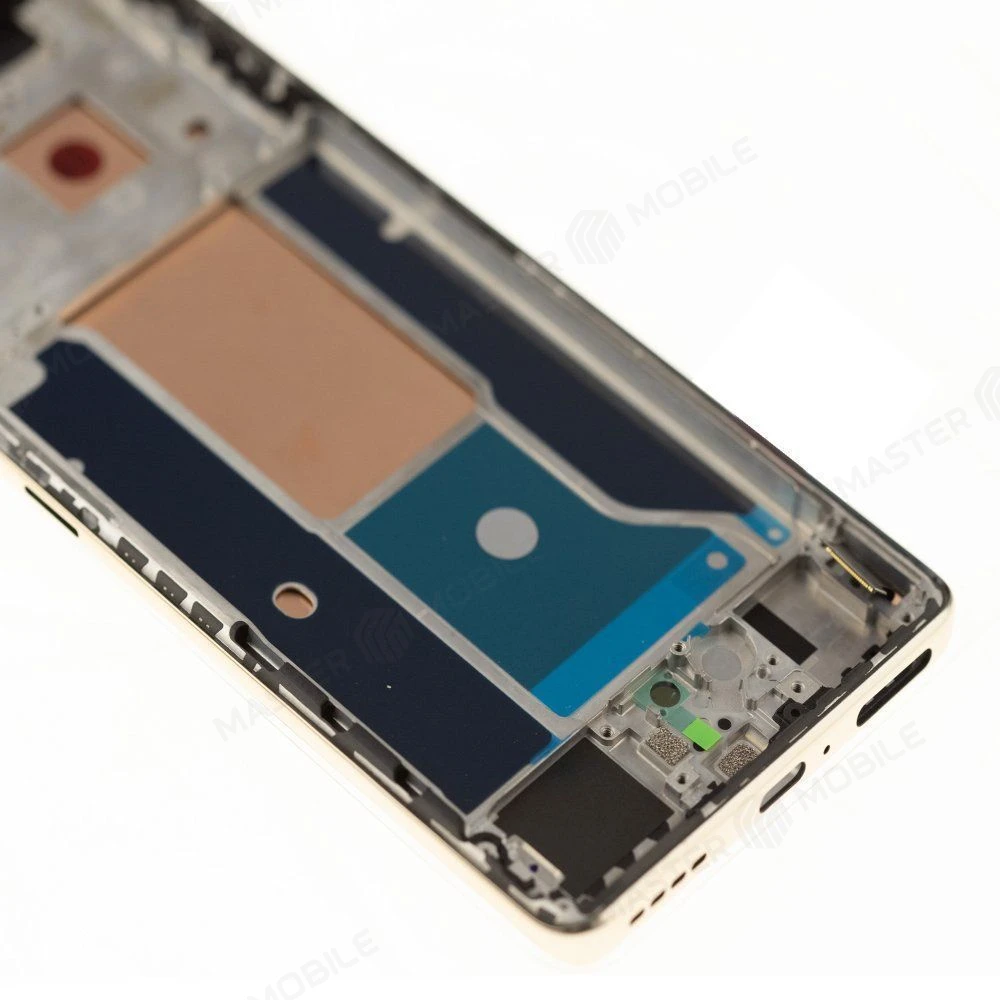 Дисплей для Infinix Zero 30 4G (X6731B) + тачскрин (золотистый) (в рамке) (ORIG100) (SP) фото №4
