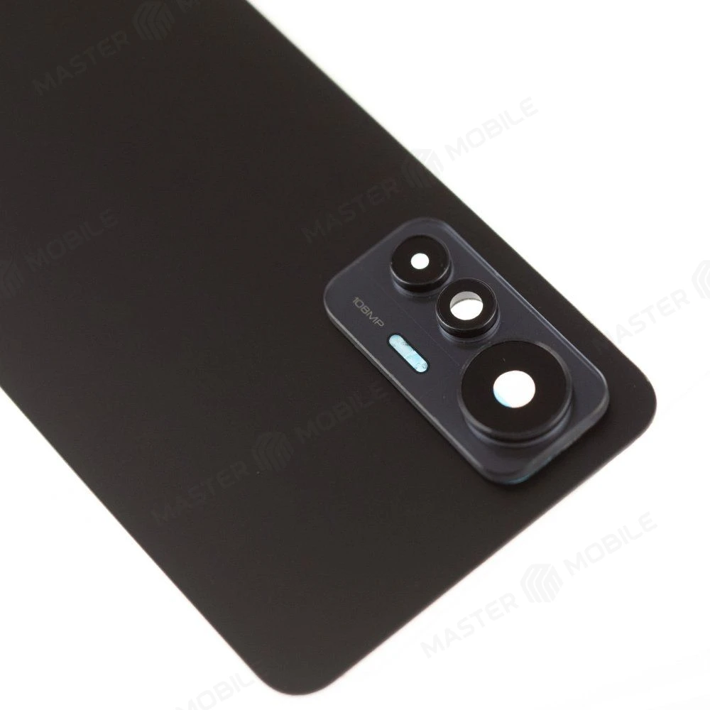 Задняя крышка для Xiaomi 12 Lite (2203129G) (черный) (в сборе со стеклом камеры) фото №3