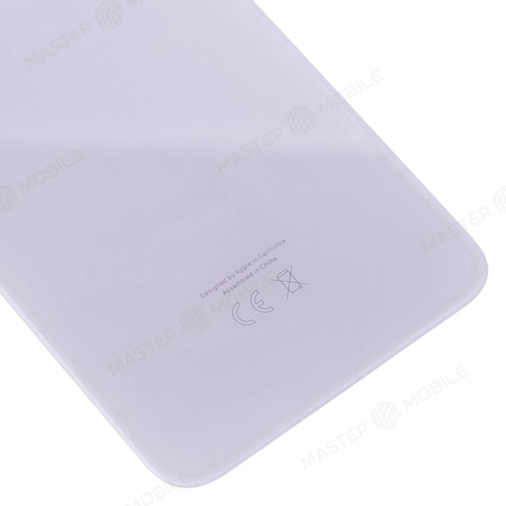 Задняя крышка для Apple iPhone Xs Max (белый) (в сборе со стеклом камеры) (Premium) фото №4