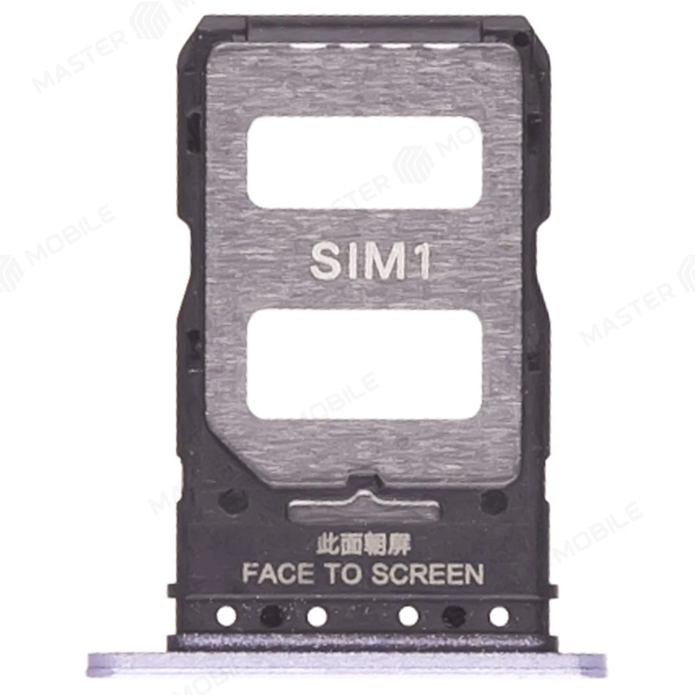 Держатель сим-карты для Xiaomi Redmi Note 13 Pro+ 5G (23090RA98C) (фиолетовый) фото №1