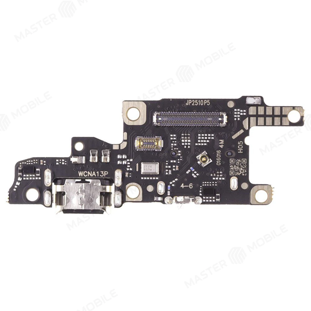 Нижняя плата для Huawei Nova 13 Pro (MIS-LX9) с комп. + разъем зарядки + микрофон + разъем SIM фото №1