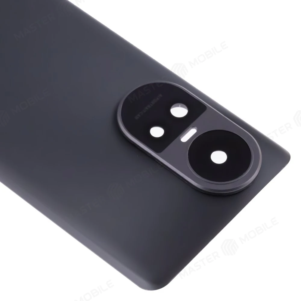 Задняя крышка для OPPO Reno 10 5G (CPH2531) (черный) (в сборе со стеклом камеры) фото №3