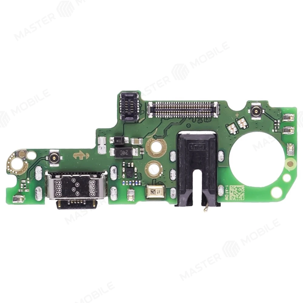 Нижняя плата для Tecno Pova 6 Pro 5G (LI9) с комп. + разъем зарядки + разъем гарнитуры + микрофон (ORIG100) фото №1