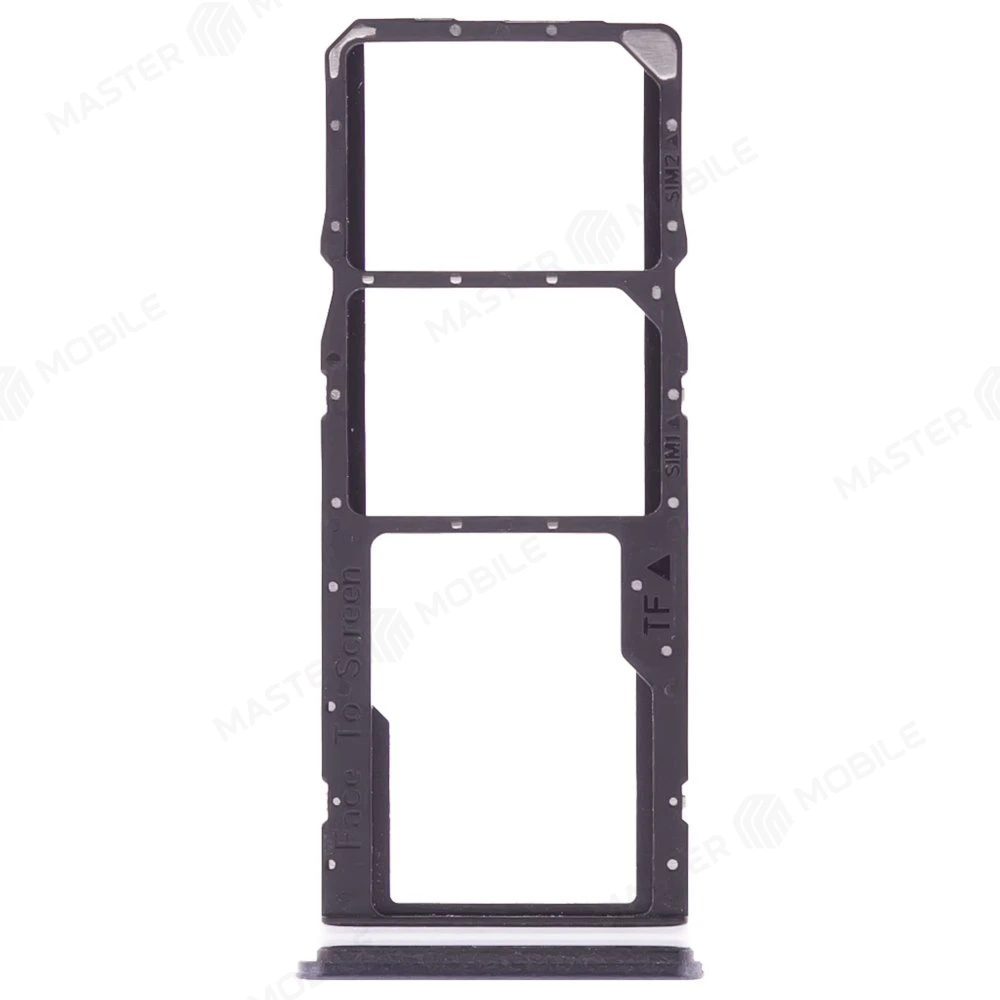 Держатель сим-карты для Realme C55 (RMX3710) (черный) фото №1