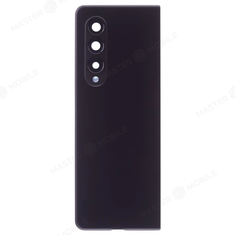 Задняя крышка для Samsung F926 Galaxy Z Fold 3 (черный) (в сборе со стеклом камеры)