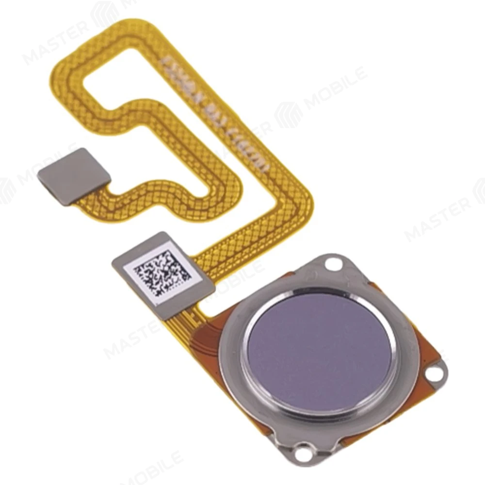 Шлейф для Xiaomi Redmi 6 (M1804C3DG) с комп. + сканер отпечатка пальца (серый)  фото №3