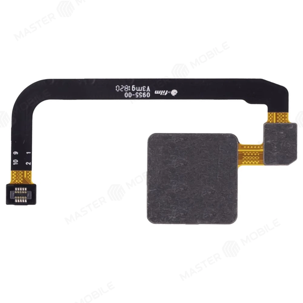 Шлейф для Xiaomi Mi Max 3 (M1804E4A) с комп. + сканер отпечатка пальца (синий)  фото №2