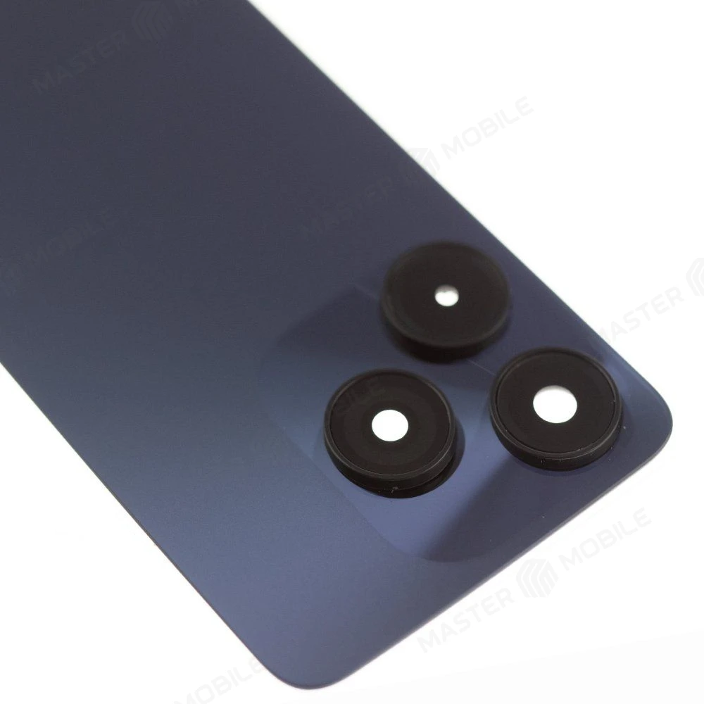 Задняя крышка для Tecno Spark 10 (KI5q) (фиолетовый) (в сборе со стеклом камеры) фото №3