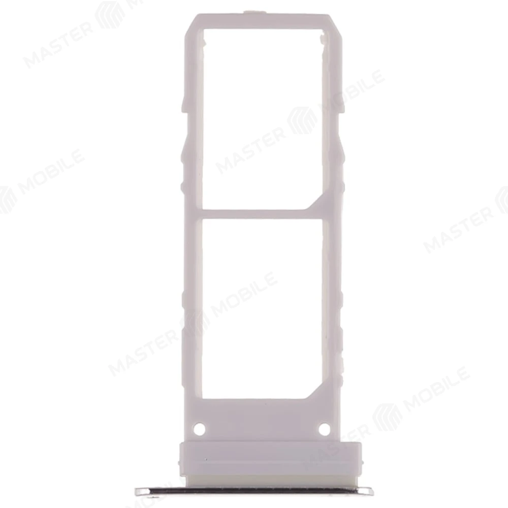 Держатель сим-карты для Samsung N970 Galaxy Note 10 (серебристый) фото №1