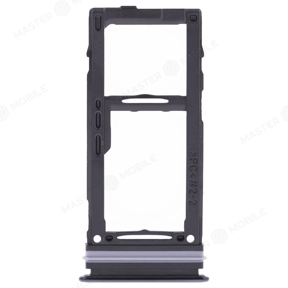 Держатель сим-карты для Samsung A525 Galaxy A52 / A528 Galaxy A52s / A725 Galaxy A72 (черный) фото №2