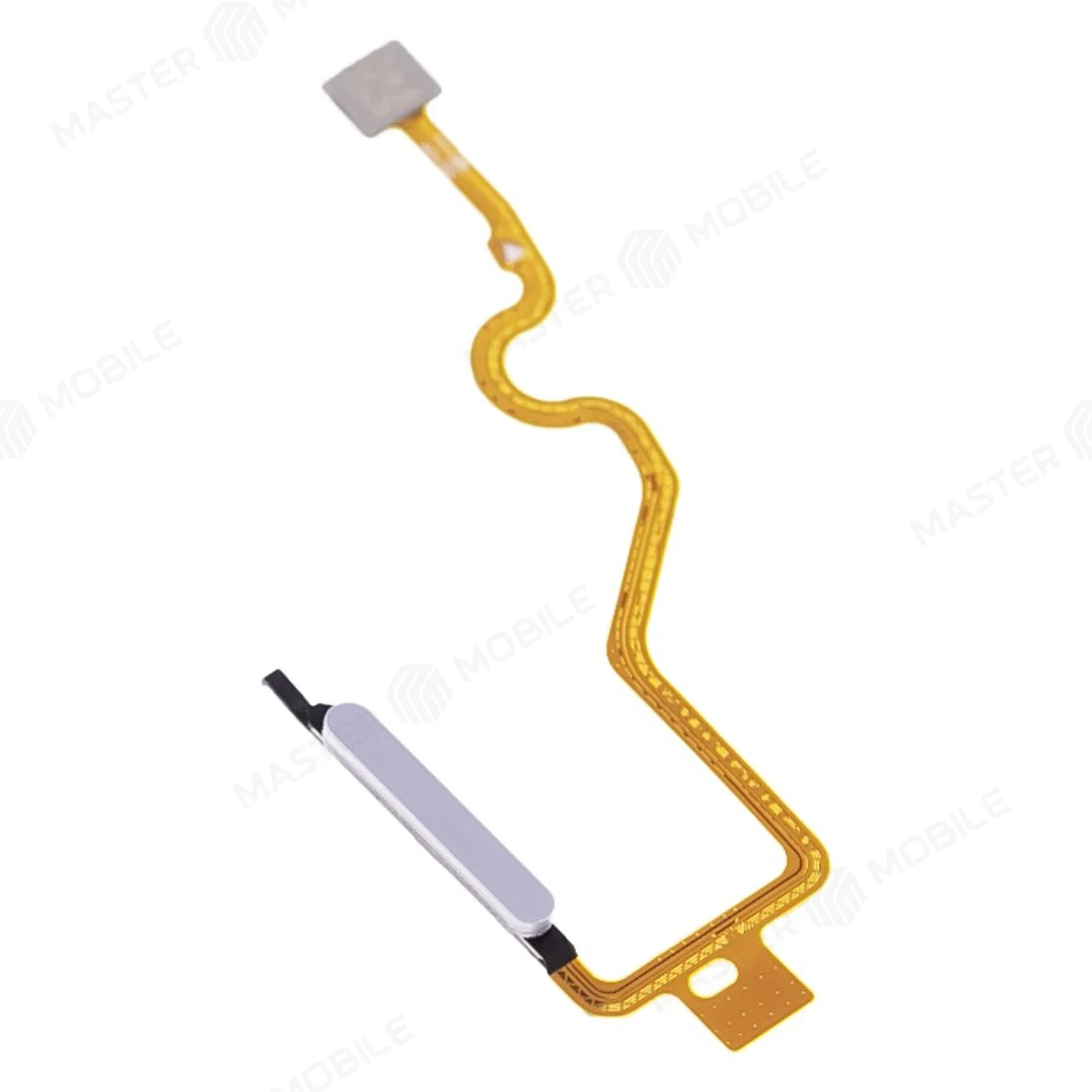 Шлейф для Tecno Spark 30C 4G (KL5) с комп. + сканер отпечатка пальца (серебристый)  фото №3