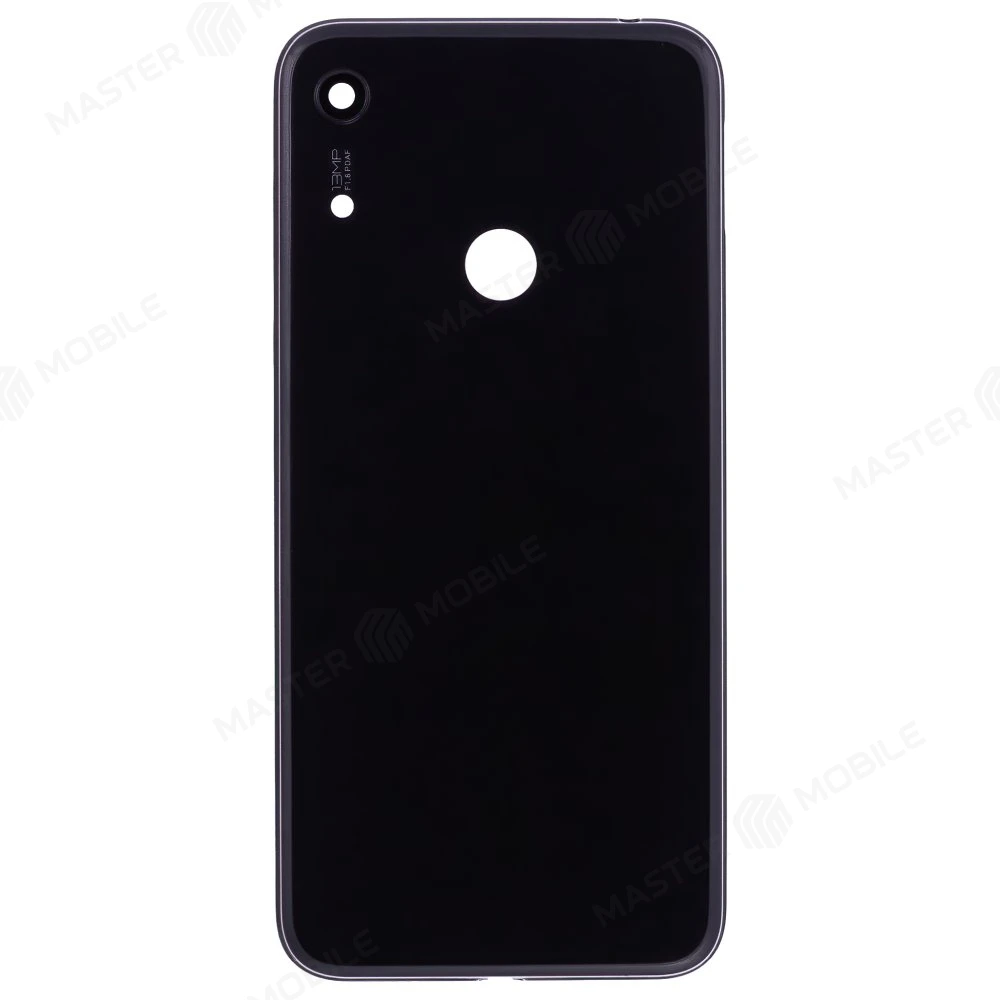 Задняя крышка для Huawei Honor 8A (JAT-LX1) / Honor 8A Pro (JAT-L41) (черный) (в сборе со стеклом камеры)