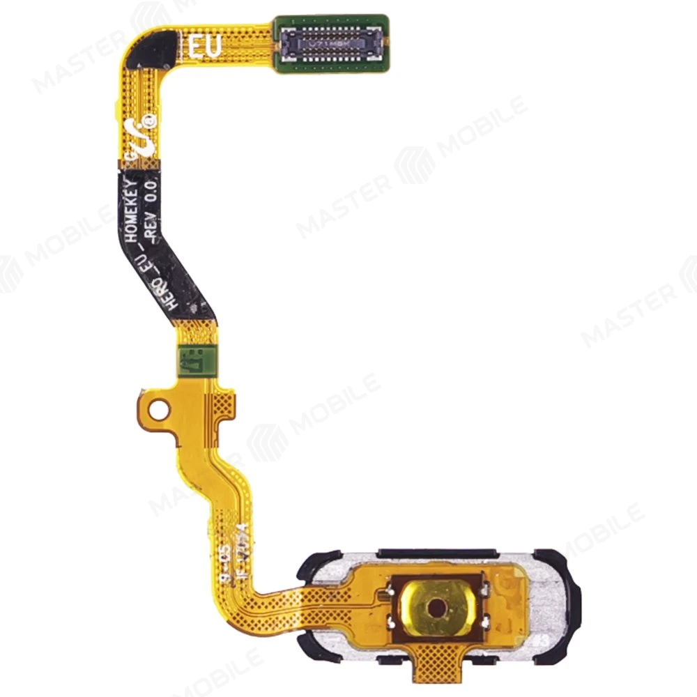 Шлейф для Samsung G930 Galaxy S7 с комп. + сканер отпечатка пальца (белый)  фото №2