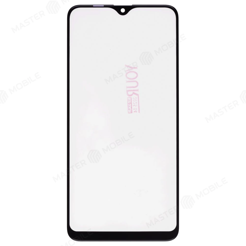 Стекло модуля для Samsung A105 Galaxy A10 / M105 Galaxy M10 + OCA (черный) (Musttby) (Premium)