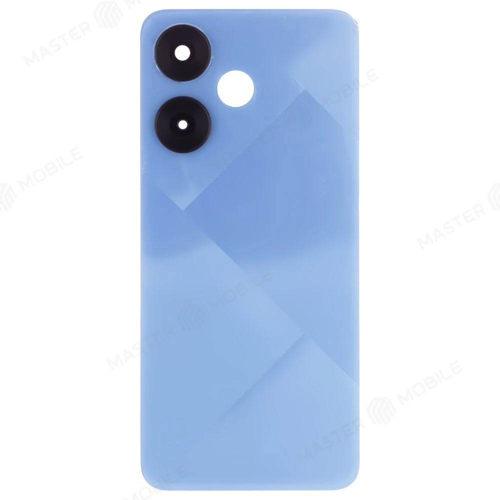 Задняя крышка для Infinix Hot 30i (X669) (голубой) (в сборе со стеклом камеры) фото №1