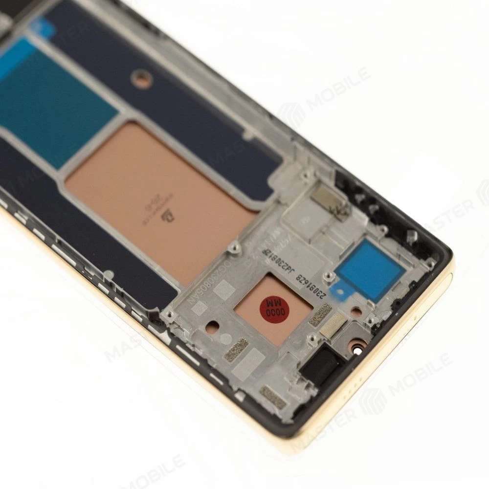Дисплей для Infinix Zero 30 5G (X6731) + тачскрин (золотистый) (в рамке) (ORIG100) (SP) фото №3