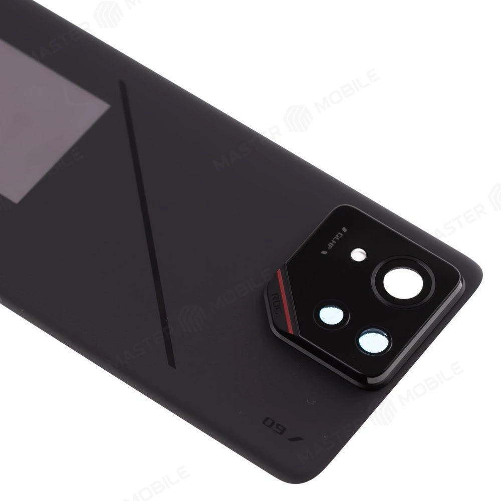 Задняя крышка для Asus ROG Phone 9 Pro (AI2501) (черный) (в сборе со стеклом камеры) (ORIG100) фото №3