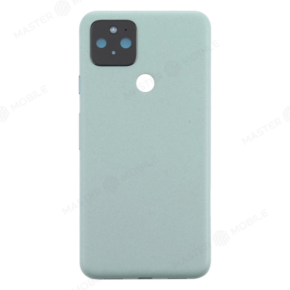 Задняя крышка для Google Pixel 5 (GD1YQ/GTT9Q/G5NZ6) (зеленый) (в сборе со стеклом камеры)