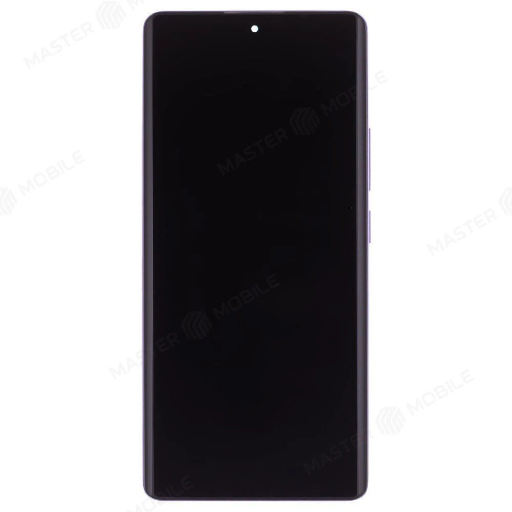 Дисплей для Xiaomi Redmi Note 14 Pro 4G (24116RACCG) + тачскрин (фиолетовый) (в рамке) (ORIG100) (SP) фото №1