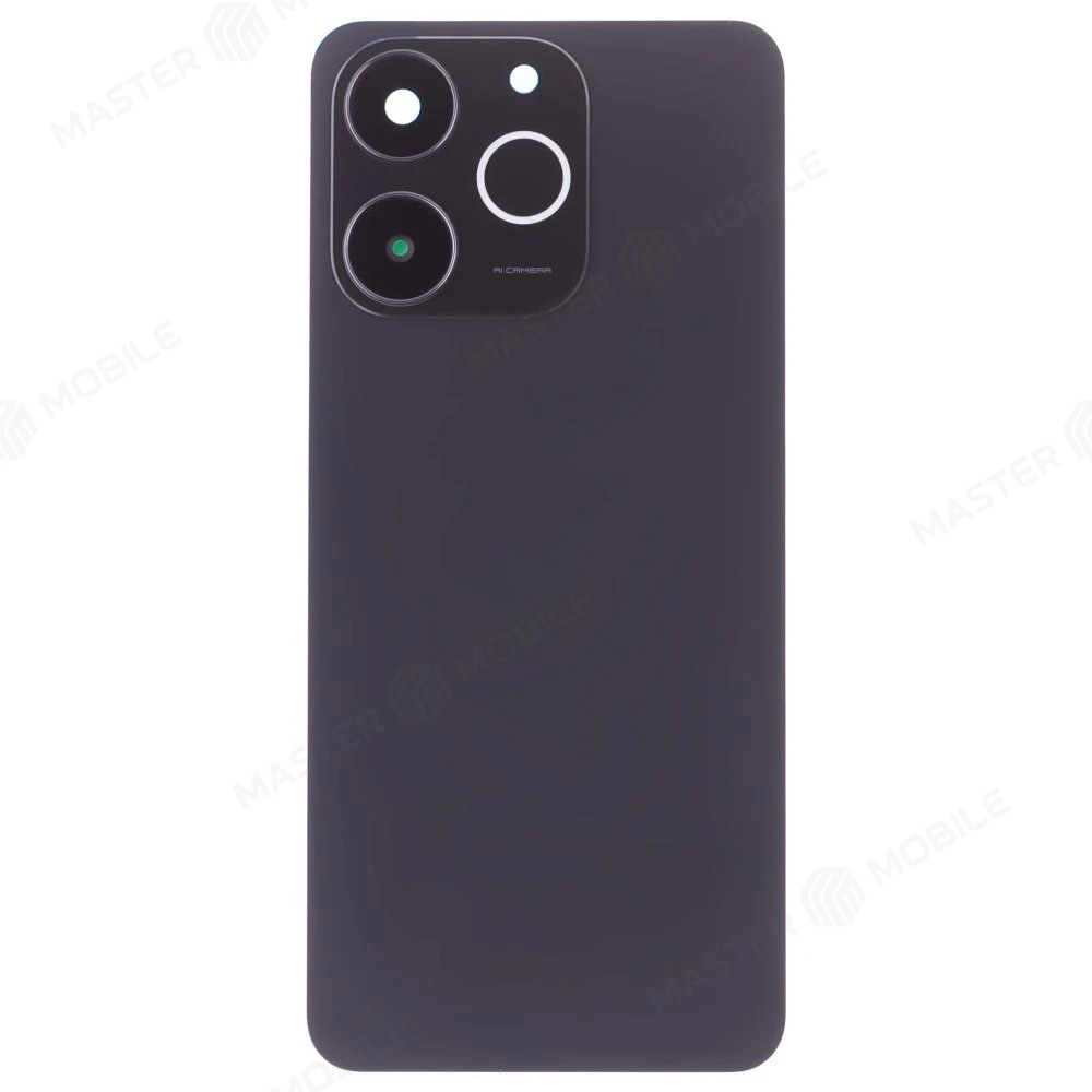 Задняя крышка для Realme Note 70 (RMX5313) (черный) (в сборе со стеклом камеры) (ORIG100) фото №1
