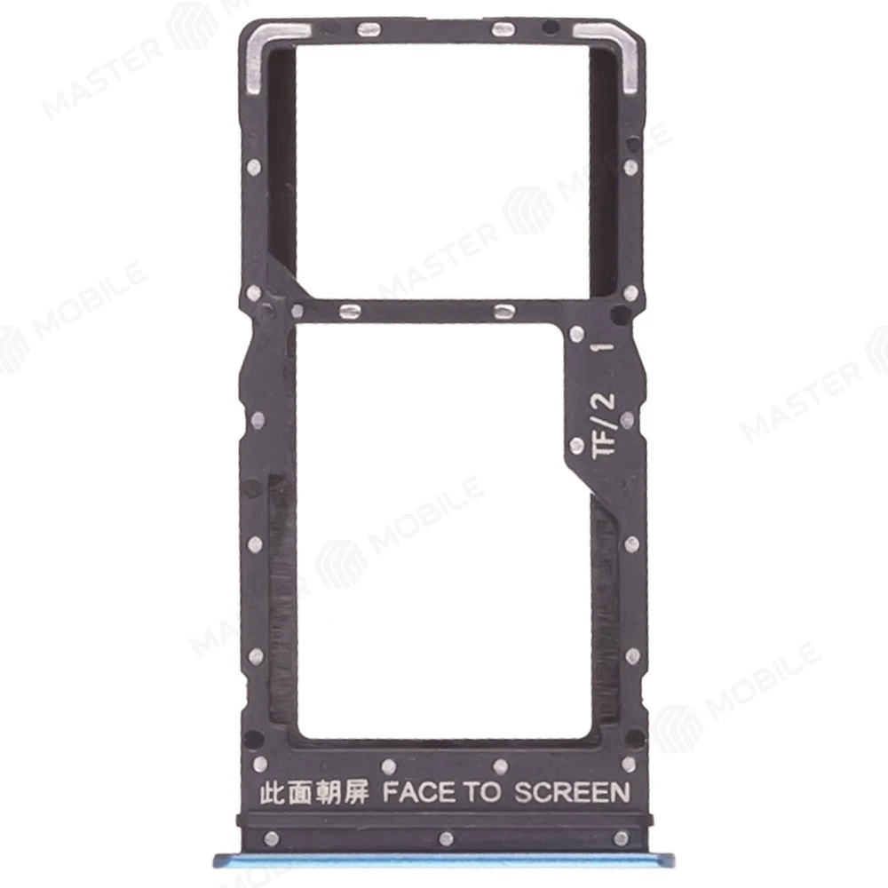 Держатель сим-карты для Xiaomi Poco M4 Pro 5G (21091116AG) (синий) фото №1