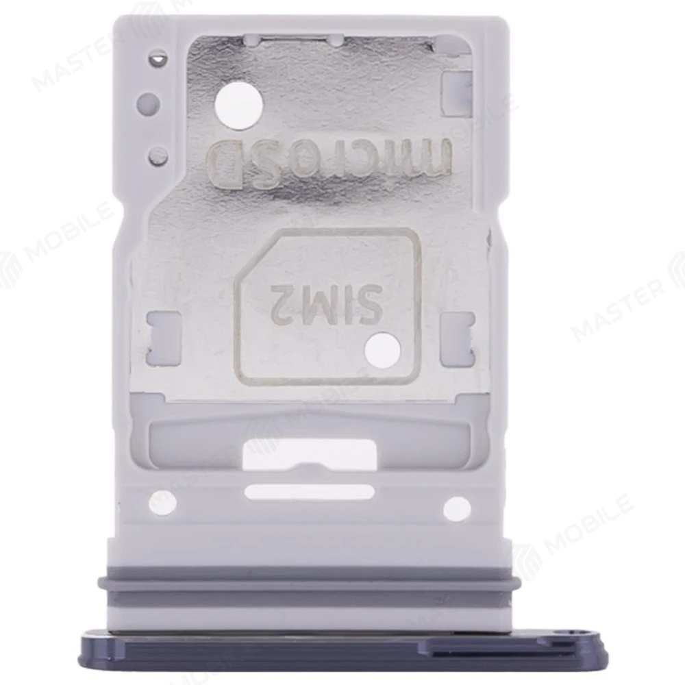 Держатель сим-карты для Samsung A556 Galaxy A55 5G (черный) фото №2