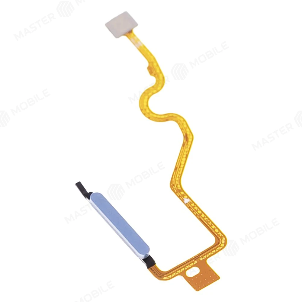 Шлейф для Tecno Spark 20 Pro (KJ6) с комп. + сканер отпечатка пальца (голубой) фото №3