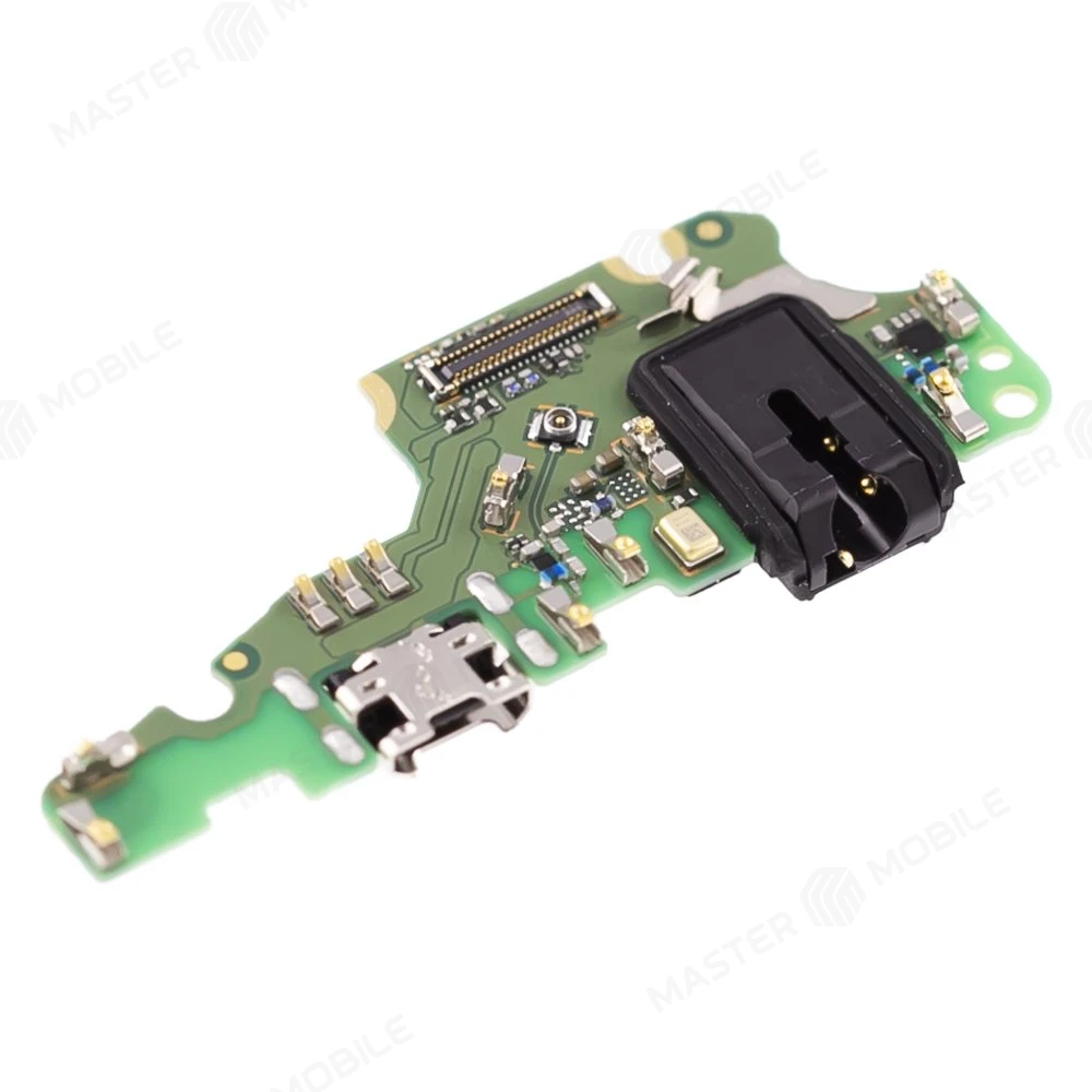 Нижняя плата для Huawei Mate 10 Lite (RNE-L01) с комп. + разъем зарядки + микрофон (ORIG100)  фото №3