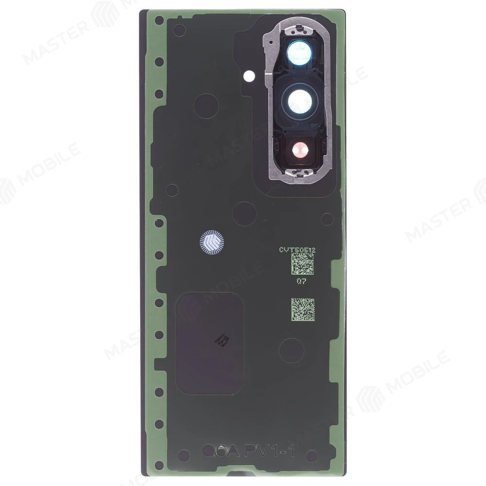 Задняя крышка для Samsung F966 Galaxy Z Fold 7 (черный) (в сборе со стеклом камеры)  фото №2