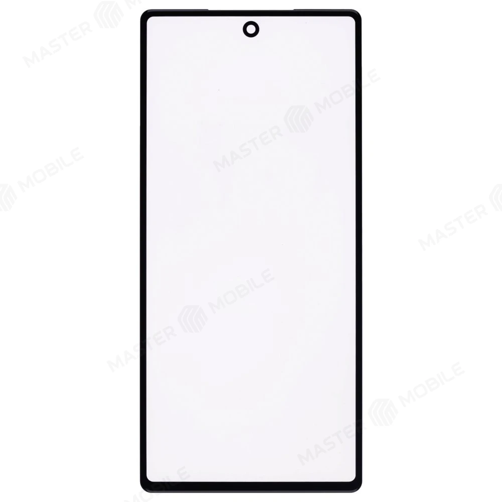 Стекло модуля для Google Pixel 6 (GB7N6/G9S9B16/G9S9B/GR1YH) + OCA (черный) (Premium) фото №1