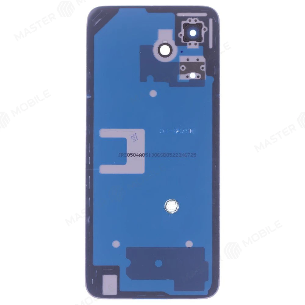 Задняя крышка для Infinix Smart 10 (X6725) (синий) (в сборе со стеклом камеры) фото №2