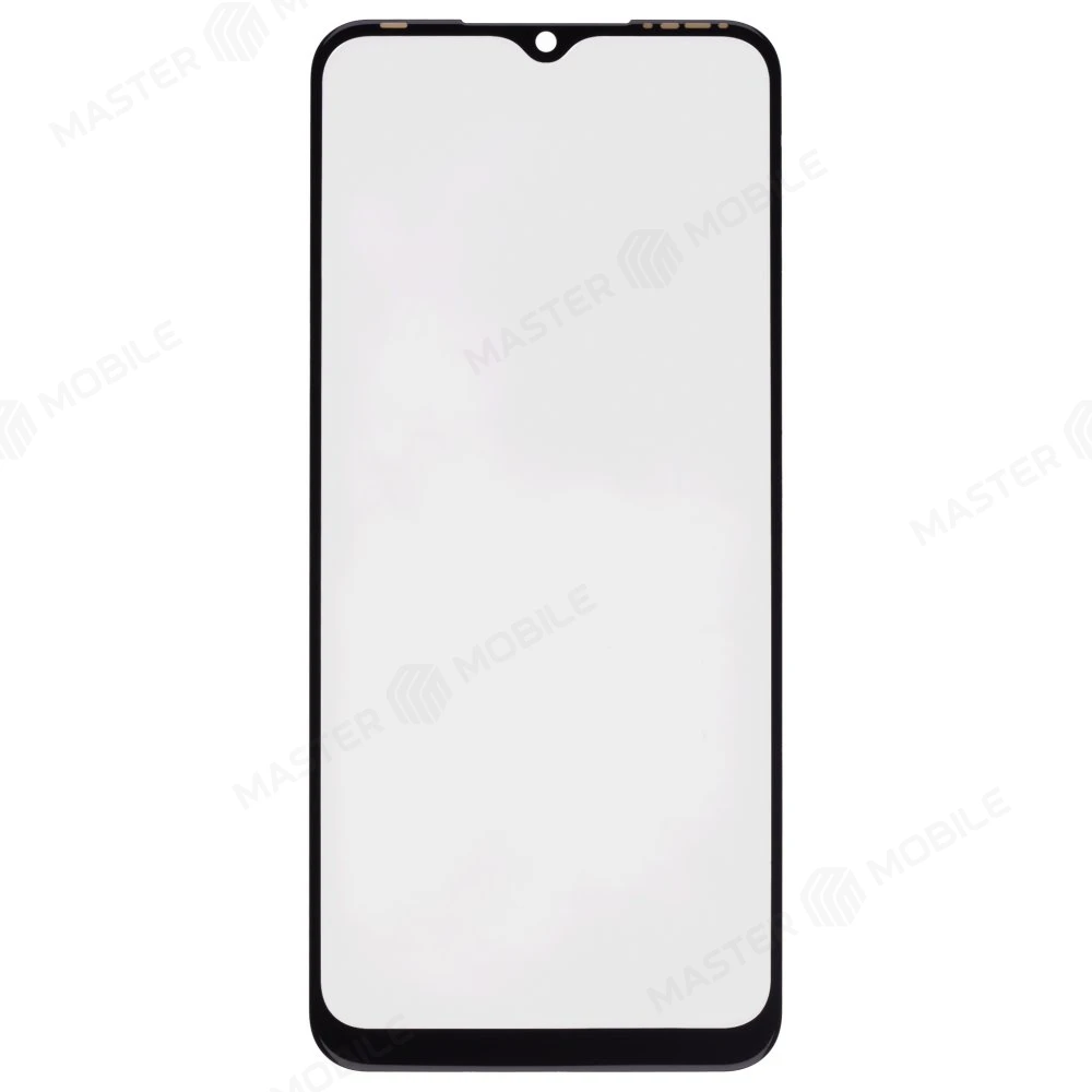 Стекло модуля для Tecno Spark GO 2022 (KG5m) + OCA (черный) (Premium) фото №1