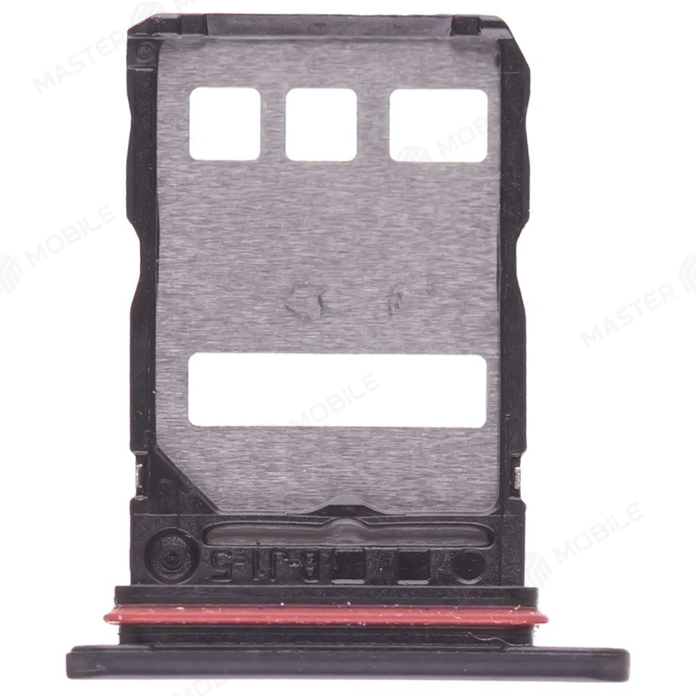 Держатель сим-карты для Huawei Honor X9c (BRP-NX1) (черный)  фото №2