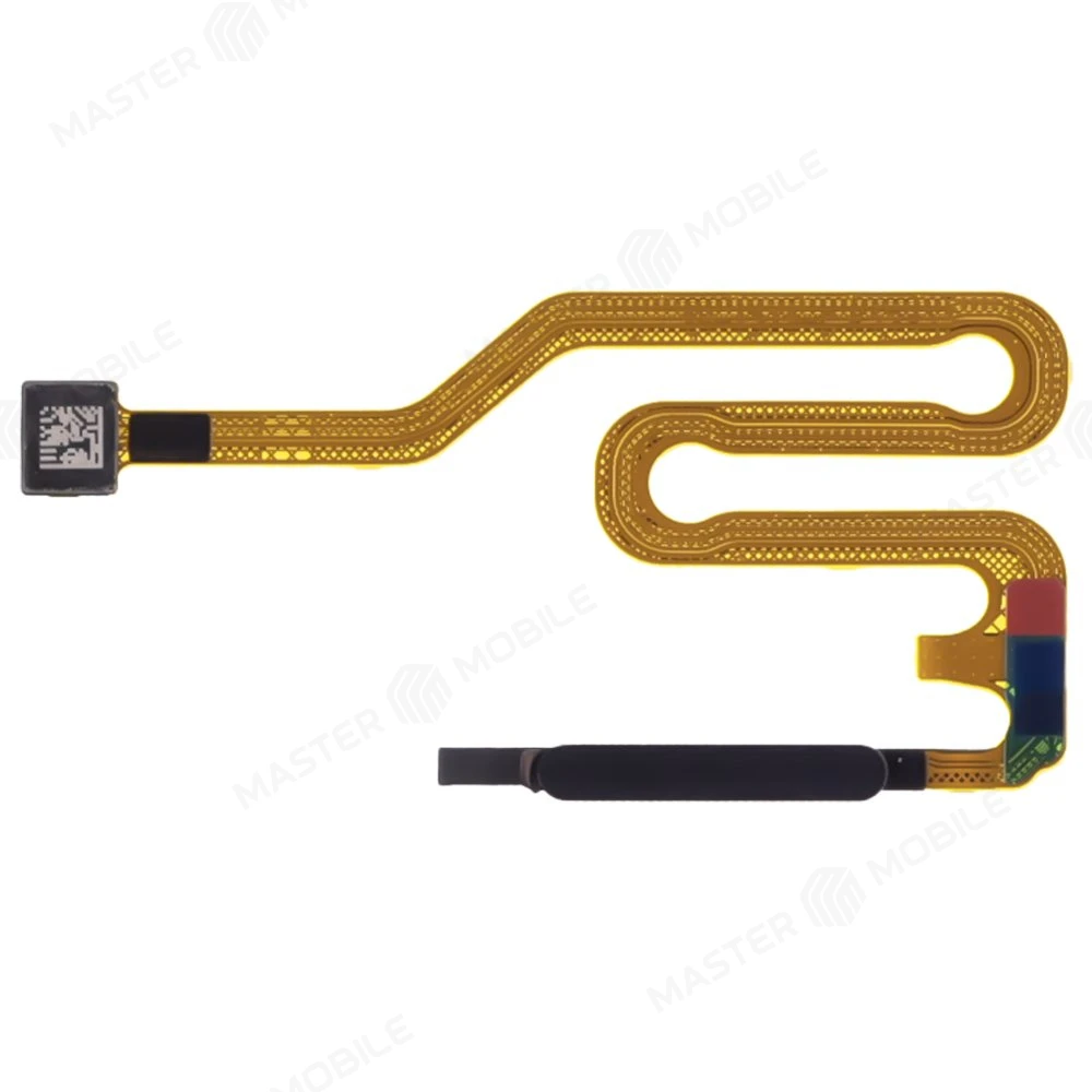 Шлейф для Huawei Nova Y61 (EVE-LX9N) с комп. + сканер отпечатка пальца (черный)  фото №1