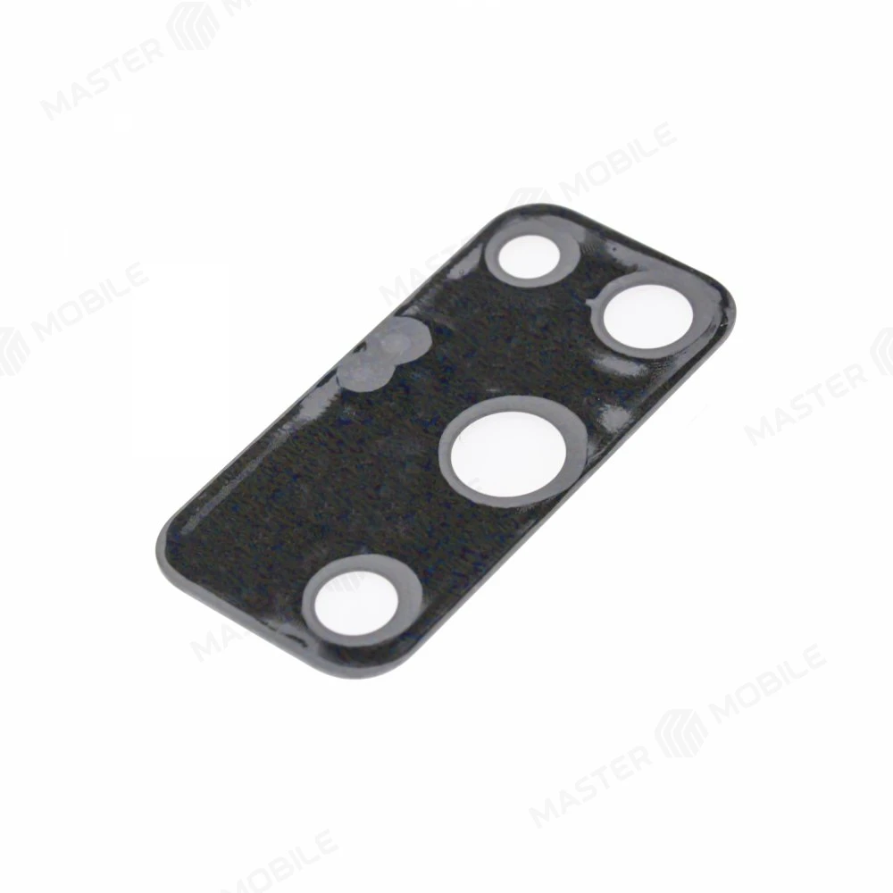 Стекло задней камеры для Huawei Honor View 30 Pro (OXF-AN10) (без рамки) (черный) фото №2