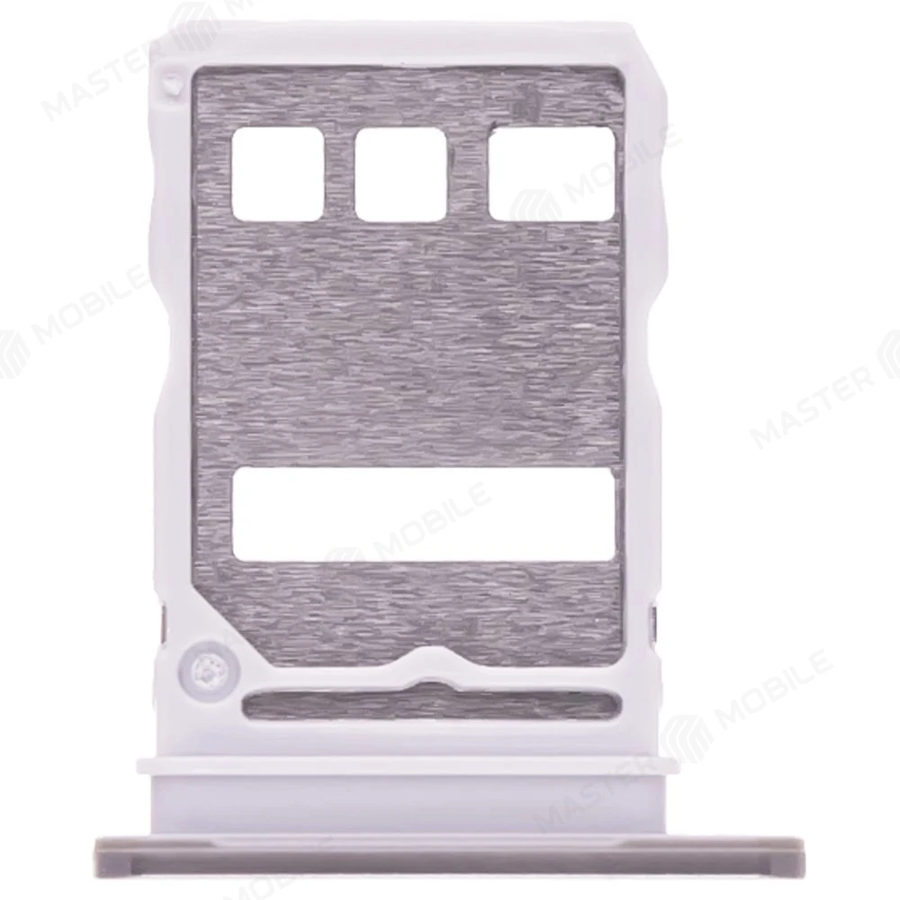 Держатель сим-карты для Huawei Nova 11 Pro (GOA-LX9) (серебристый) фото №2