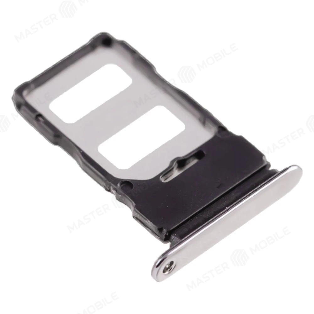 Держатель сим-карты для Xiaomi Mi 10T 5G (M2007J3SY) (серебристый) фото №3