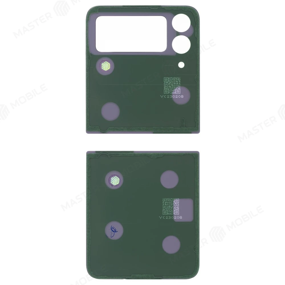 Задняя крышка для Samsung F721 Galaxy Z Flip 4 (голубой) (комплект) фото №2