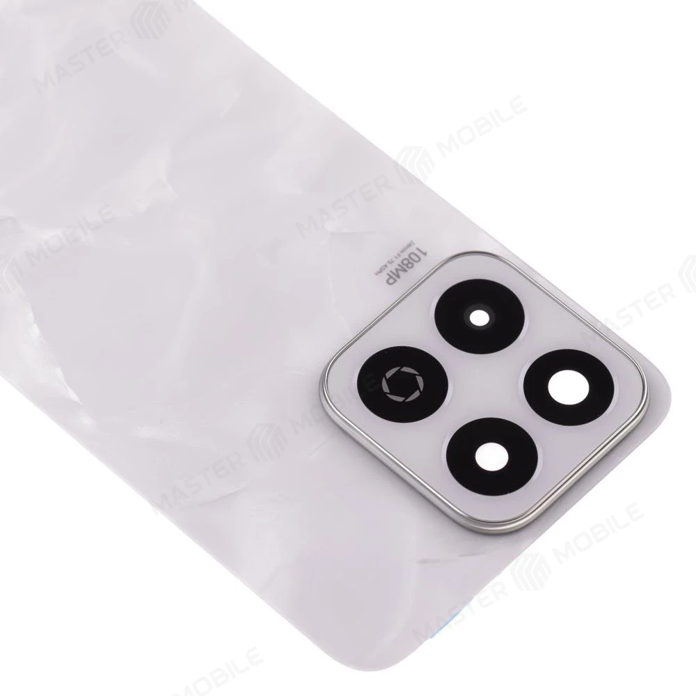 Задняя крышка для Huawei Honor X7c (ALT-LX1) (белый) (в сборе со стеклом камеры)  фото №3