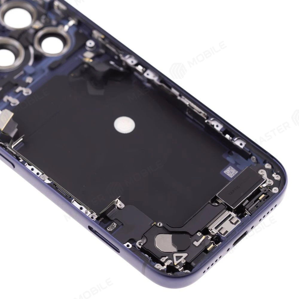 Корпус для Apple iPhone 17 Pro (SIM + eSIM) (синий) (в сборе) (ORIG100) (Снятый) (возможен дефект ЛКП) фото №4