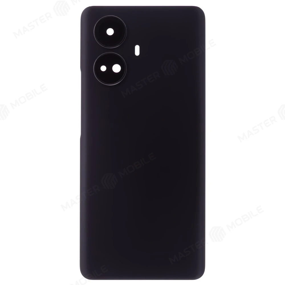 Задняя крышка для Realme 10 Pro+ 5G (RMX3686/RMX3687) (черный) (в сборе со стеклом камеры) фото №1