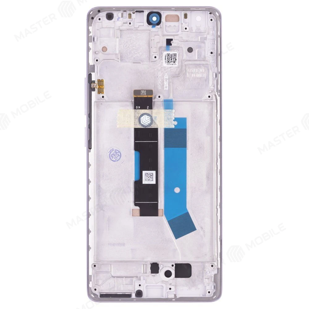 Дисплей для Xiaomi Redmi Note 14 Pro 4G (24116RACCG) + тачскрин (фиолетовый) (в рамке) (ORIG100) (SP) фото №2