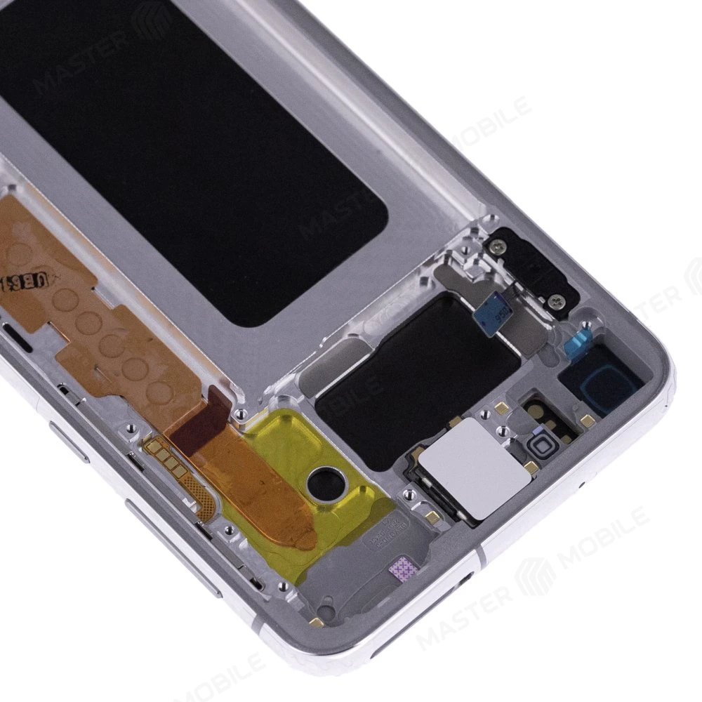 Дисплей для Samsung G970 Galaxy S10e + тачскрин (серебристый) (в рамке) (ORIG100) (возможен дефект ЛКП) фото №3