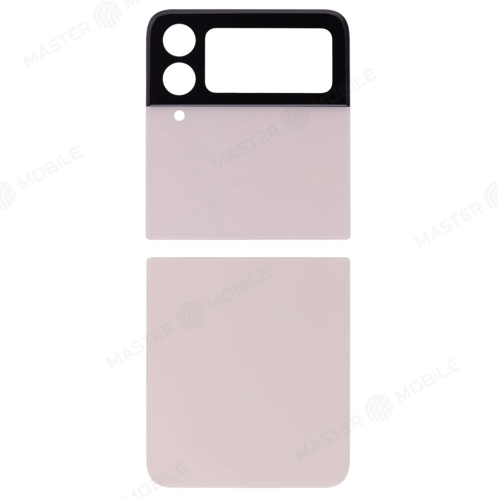 Задняя крышка для Samsung F721 Galaxy Z Flip 4 (золотистый) (комплект) фото №1