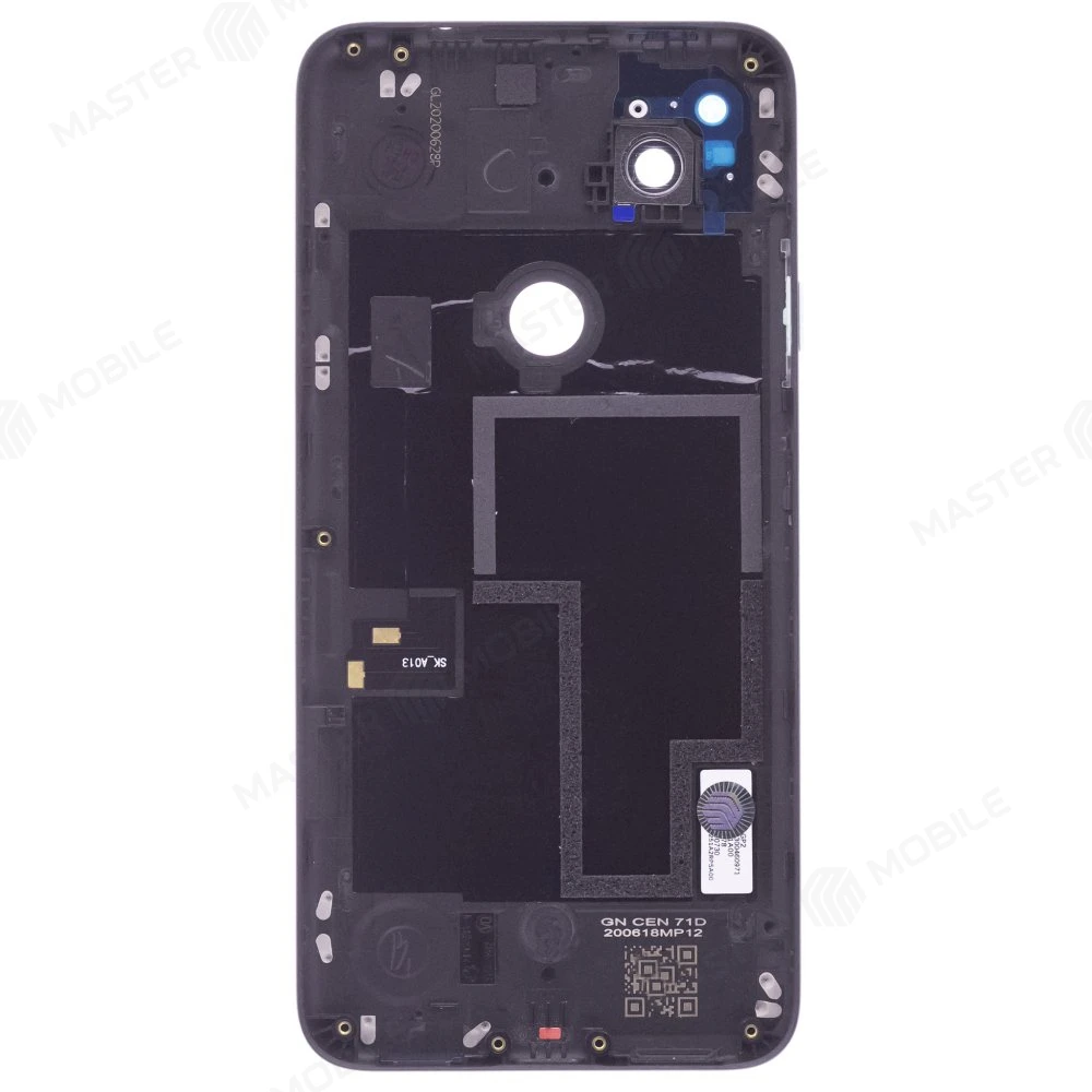 Задняя крышка для Google Pixel 4A (G025J/GA02099/G025N) (черный) (в сборе со стеклом камеры) фото №2