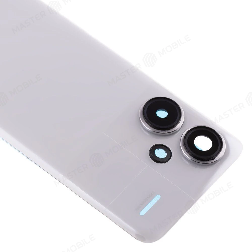 Задняя крышка для Xiaomi Redmi Note 13 Pro+ 5G (23090RA98C) (белый) (в сборе со стеклом камеры) фото №3