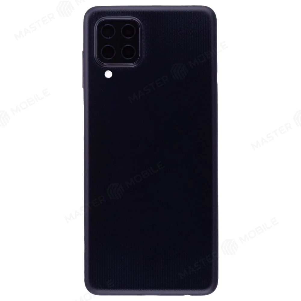 Задняя крышка для Samsung M225 Galaxy M22 (черный) (в сборе со стеклом камеры)