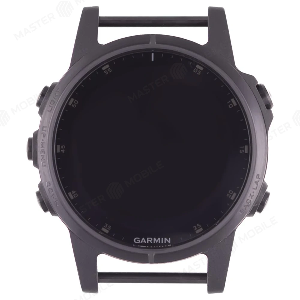 Дисплей для Garmin Fenix 5S Plus + тачскрин (черный) (ORIG100)