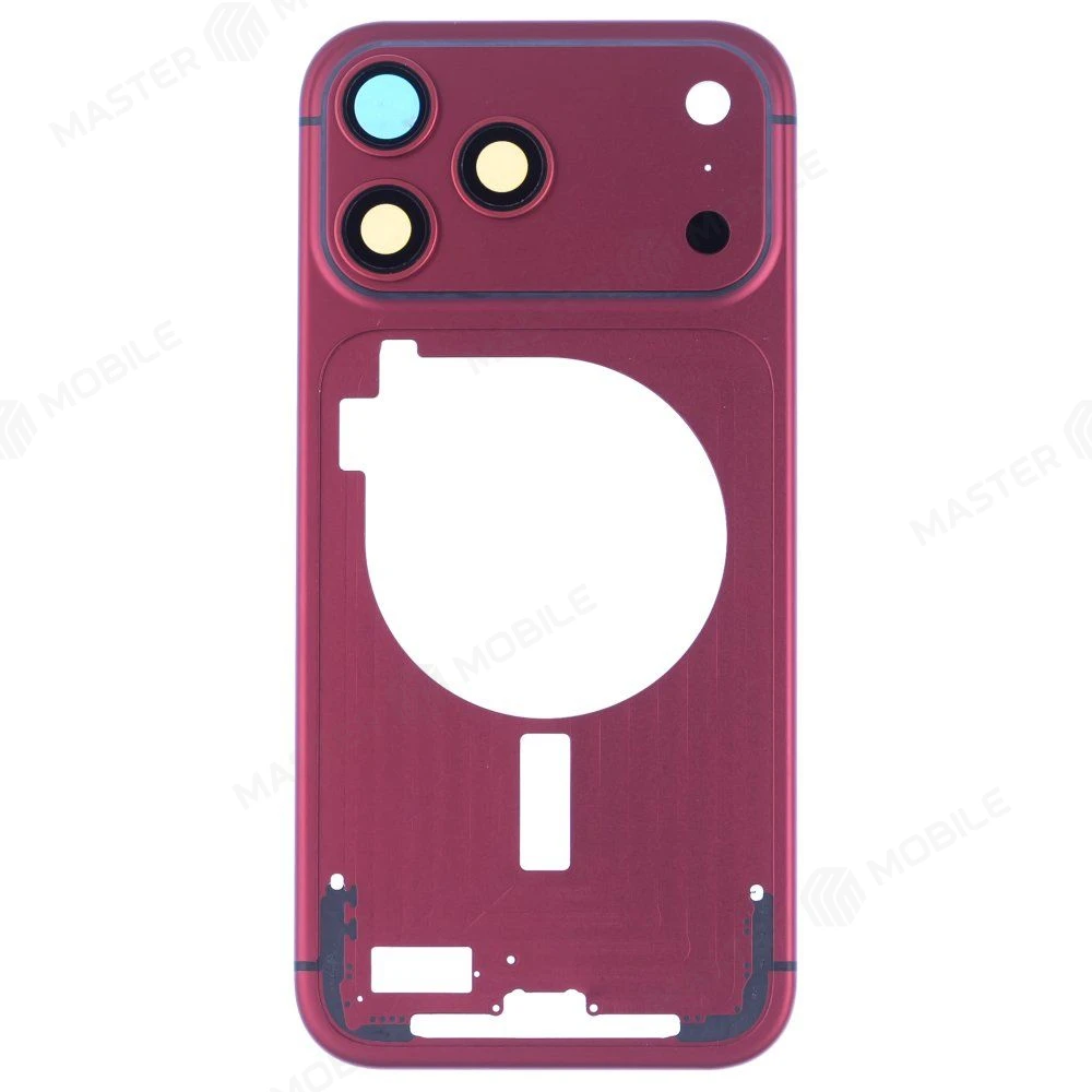 Корпус для Apple iPhone 17 Pro Max (SIM + eSIM) (бордовый) (Premium) фото №3